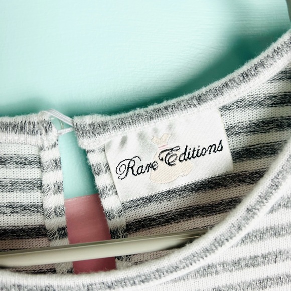 Rare Editions Stripped dress, casual or formal, size 10/12 - Picture 4 of 7